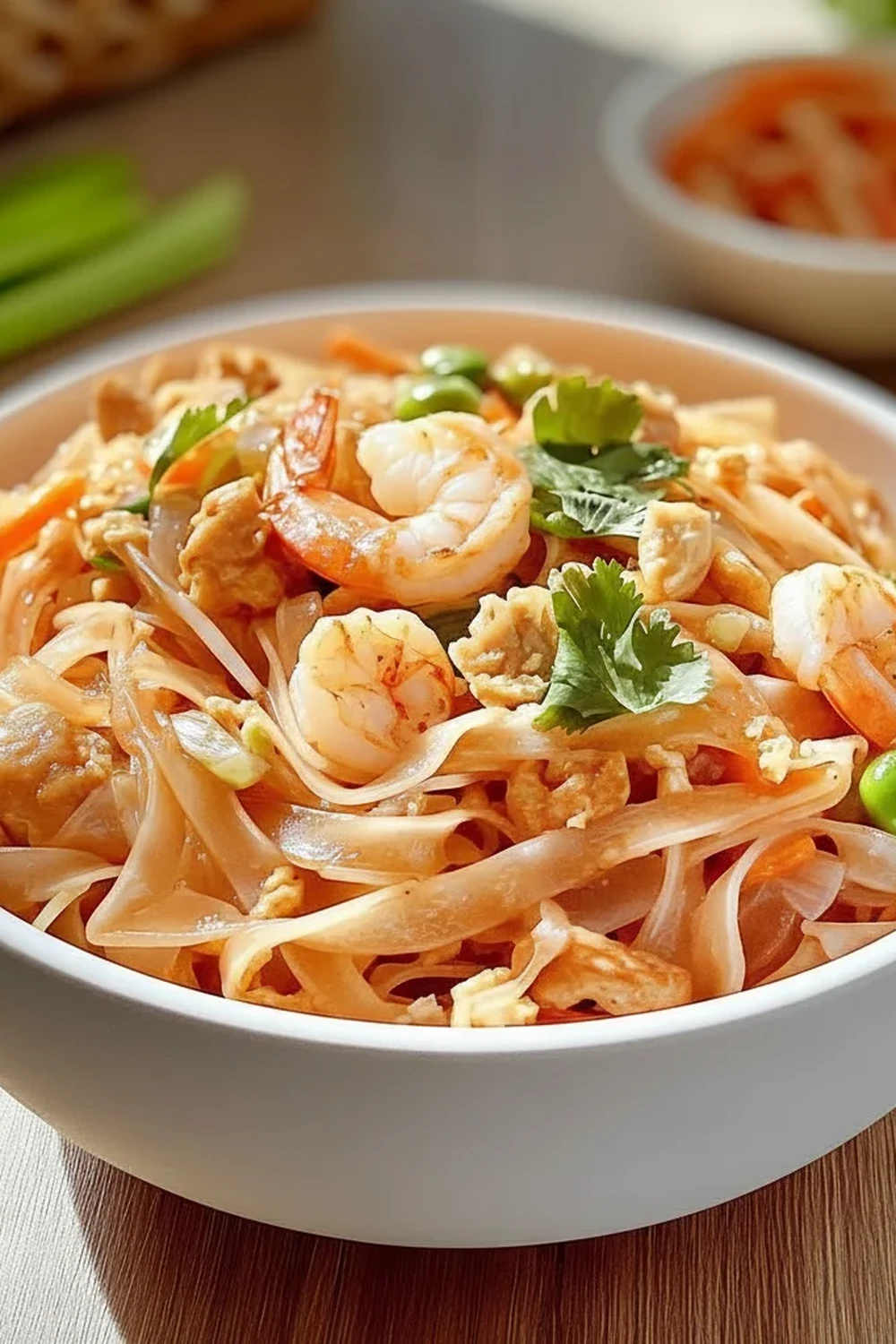 Pad Thai Chicken Shrimp Recipe