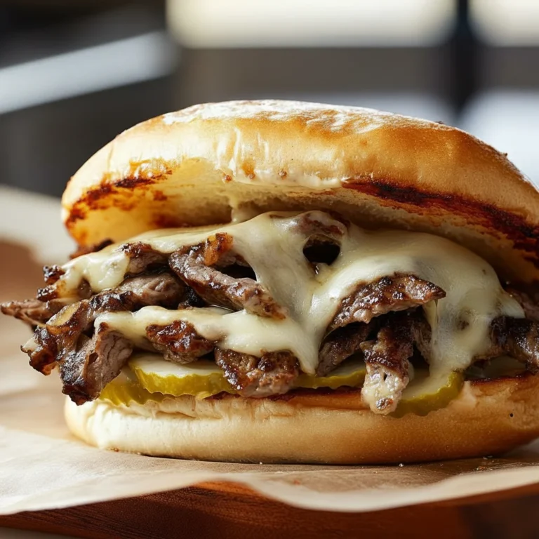 Authentic Philly Cheese Steak Recipe
