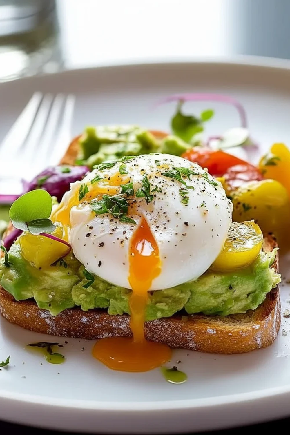 Avocado Toast Poached Egg Recipe