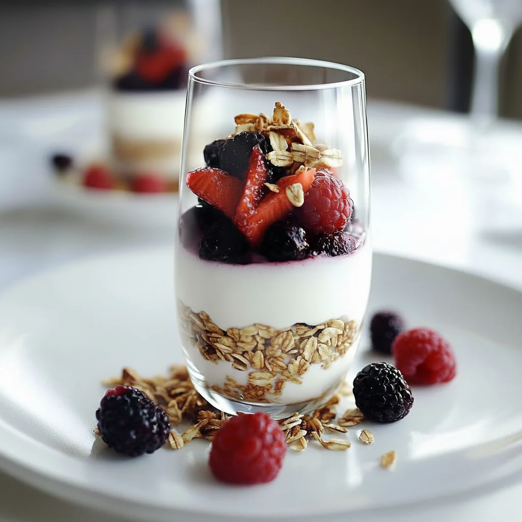 Berry Breakfast Parfait Yogurt Recipe