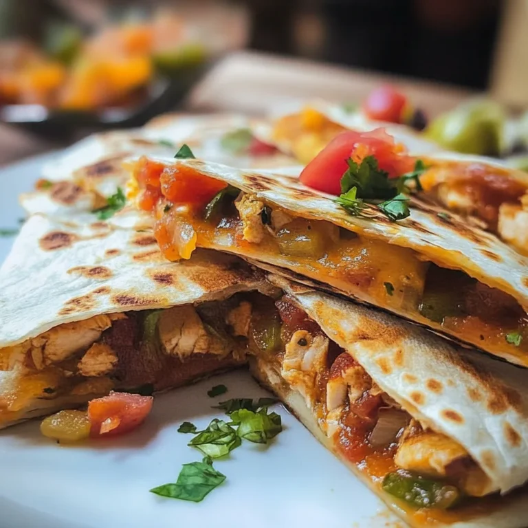 Cheesy Chicken Quesadillas Recipe