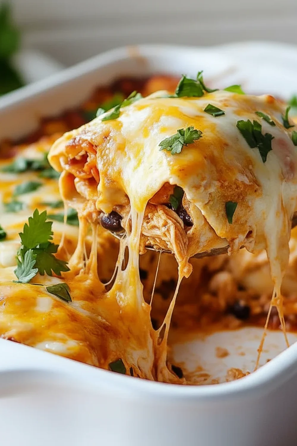 Halal Chicken Enchilada Casserole Recipe