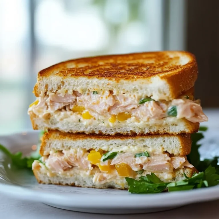 Cheesy Tuna Melt Sandwich Recipe