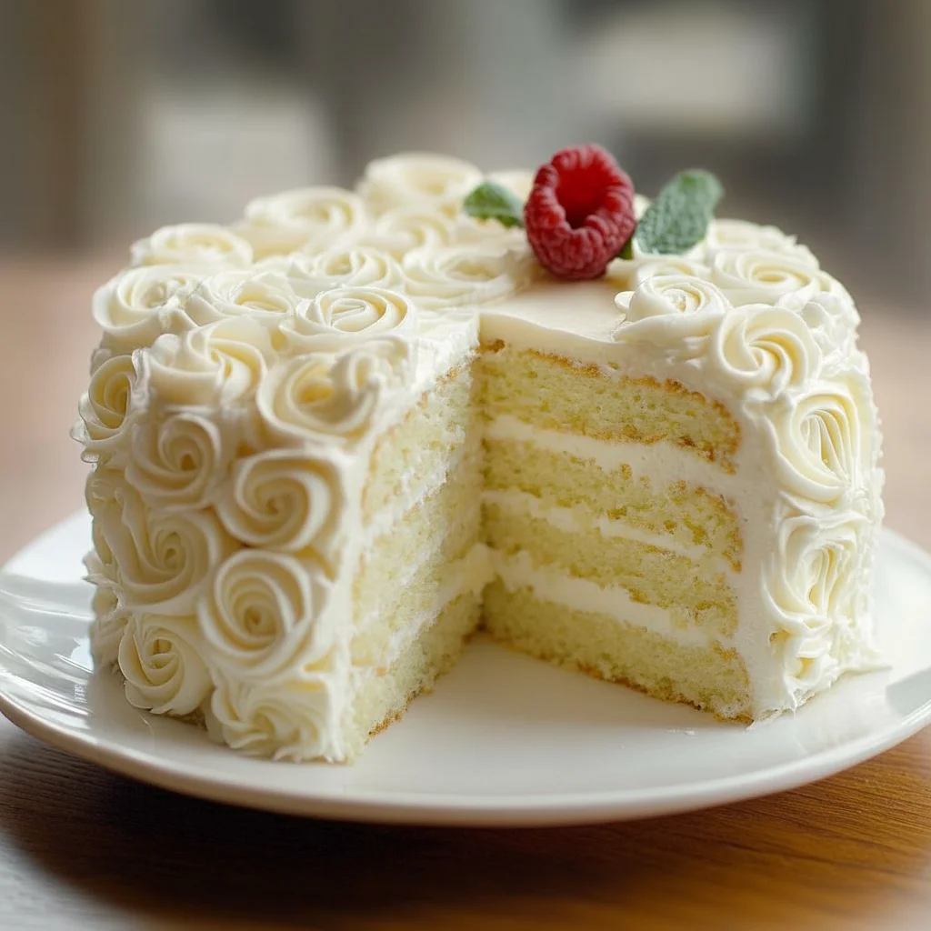 Classic Vanilla Butter Cake Recipe