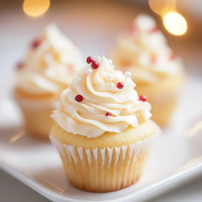 Fluffy Vanilla Cupcakes Buttercream