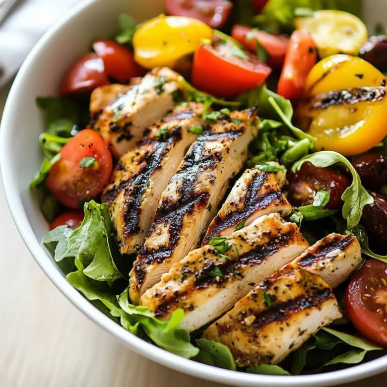 Fresh Grilled Chicken Salad Recipe