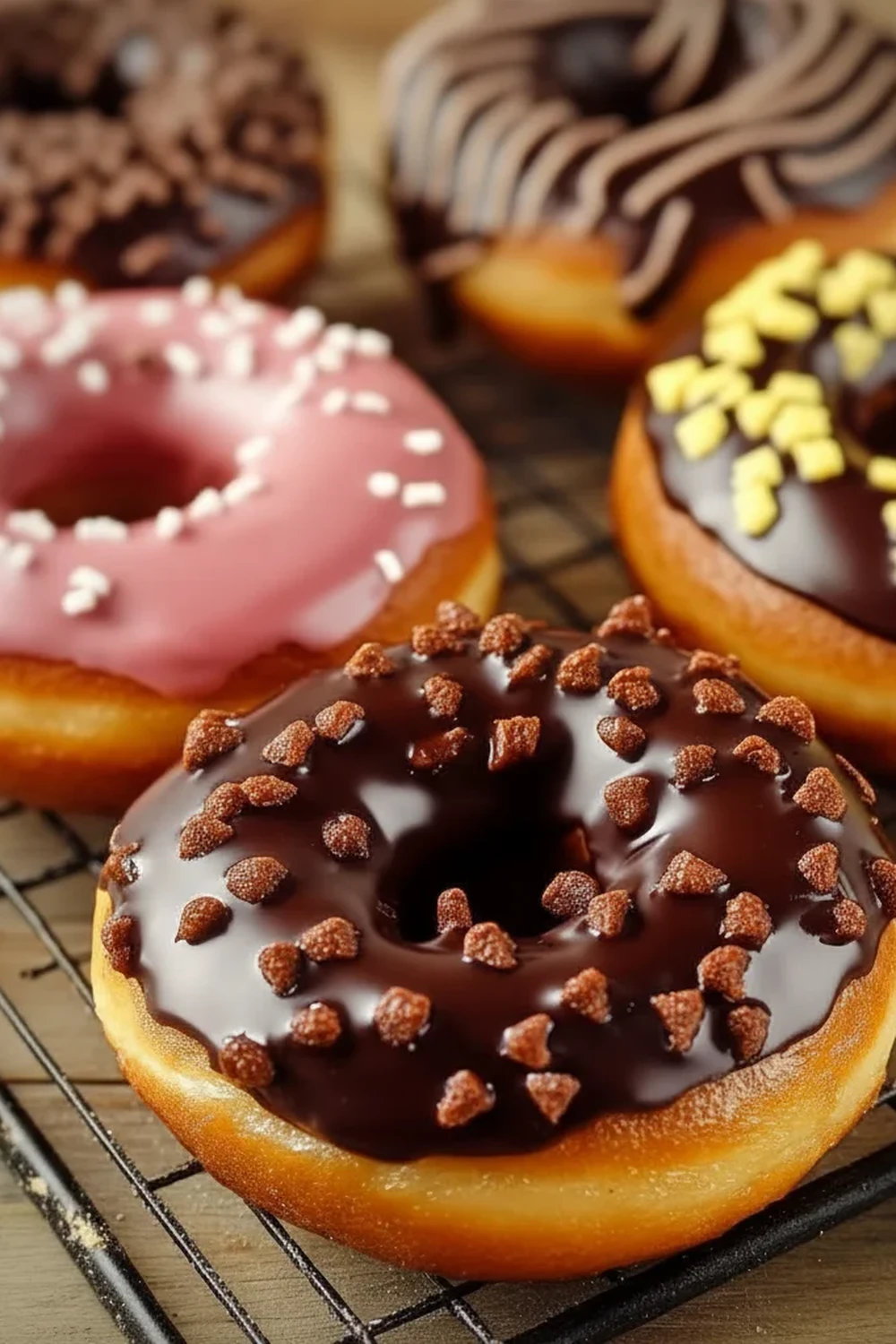 Chocolate Covered Donuts