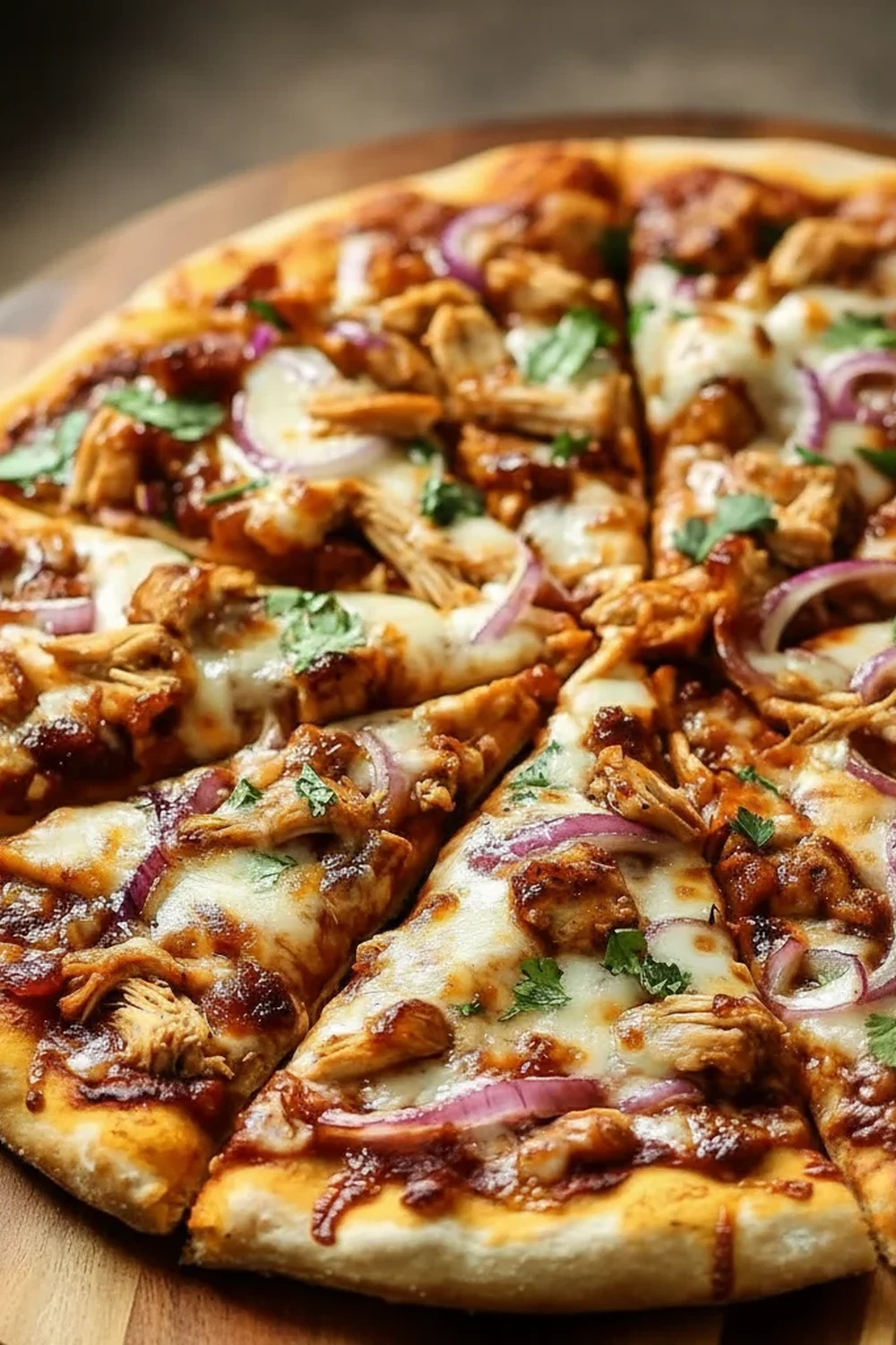 Bbq Chicken Pizza Halal Toppings
