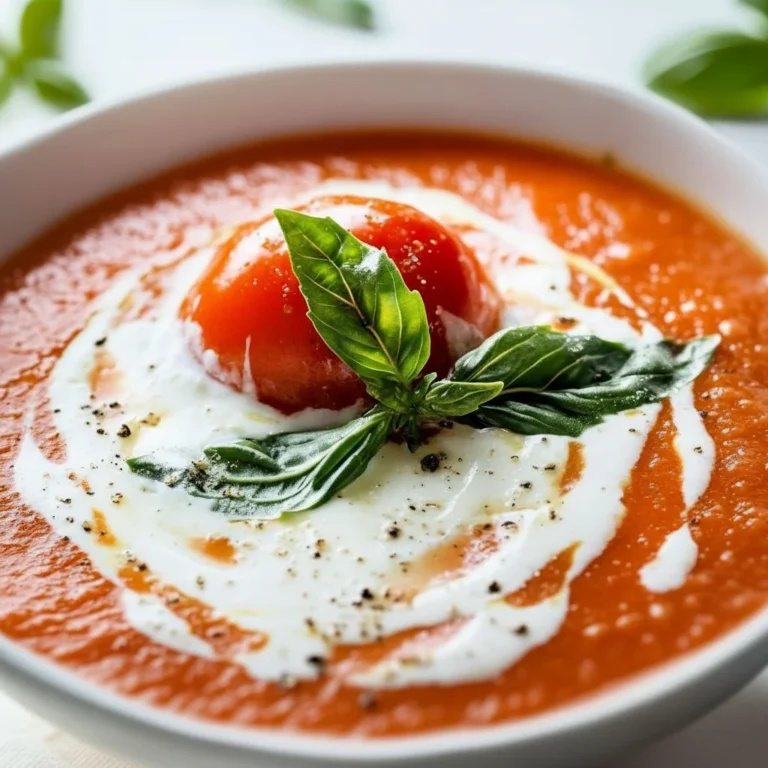Homemade Creamy Tomato Soup Recipe