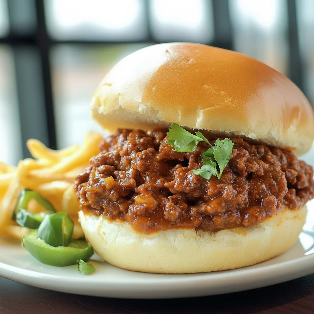 Homemade Sloppy Joes Recipe