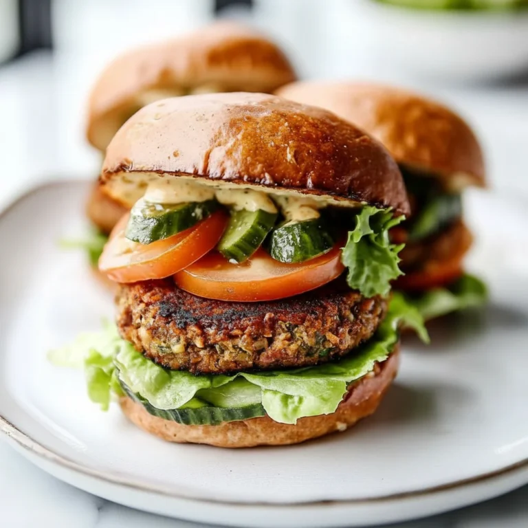 Homemade Veggie Burgers Recipe