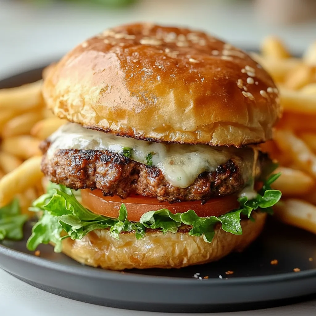 Juicy Grilled Hamburger Recipe