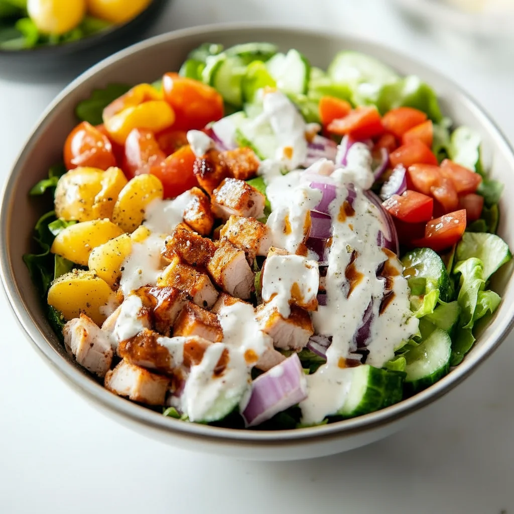 Loaded Cobb Salad Recipe Lunch
