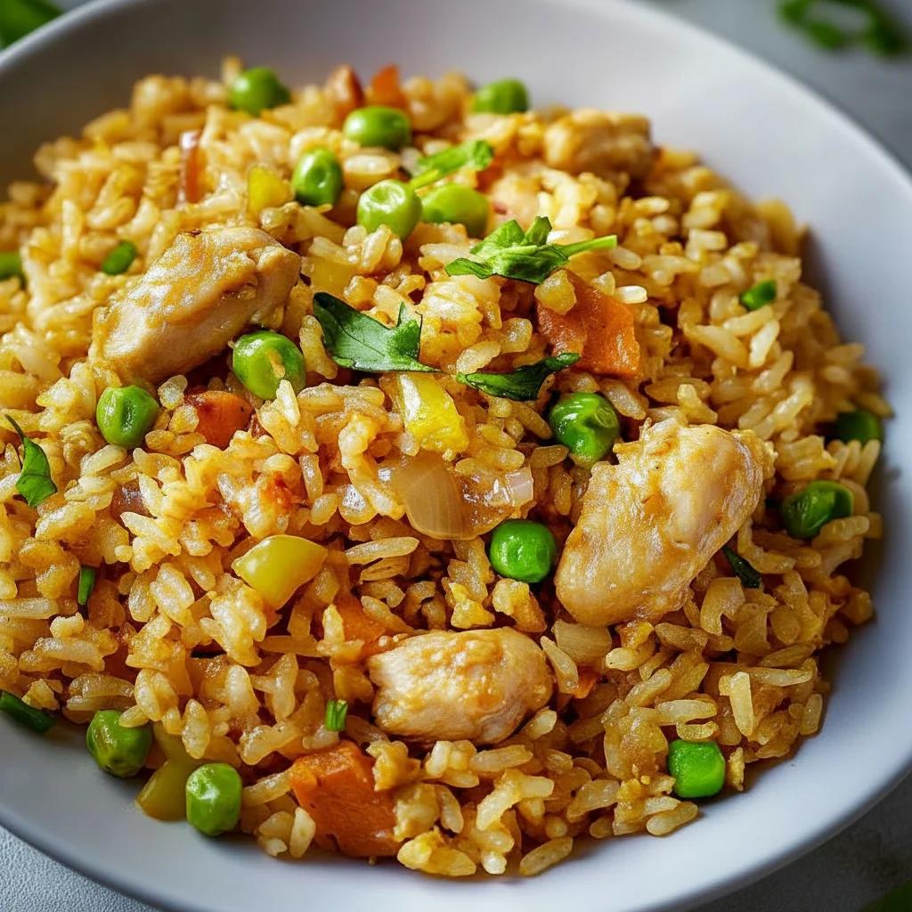 Quick Chicken Fried Rice Recipe