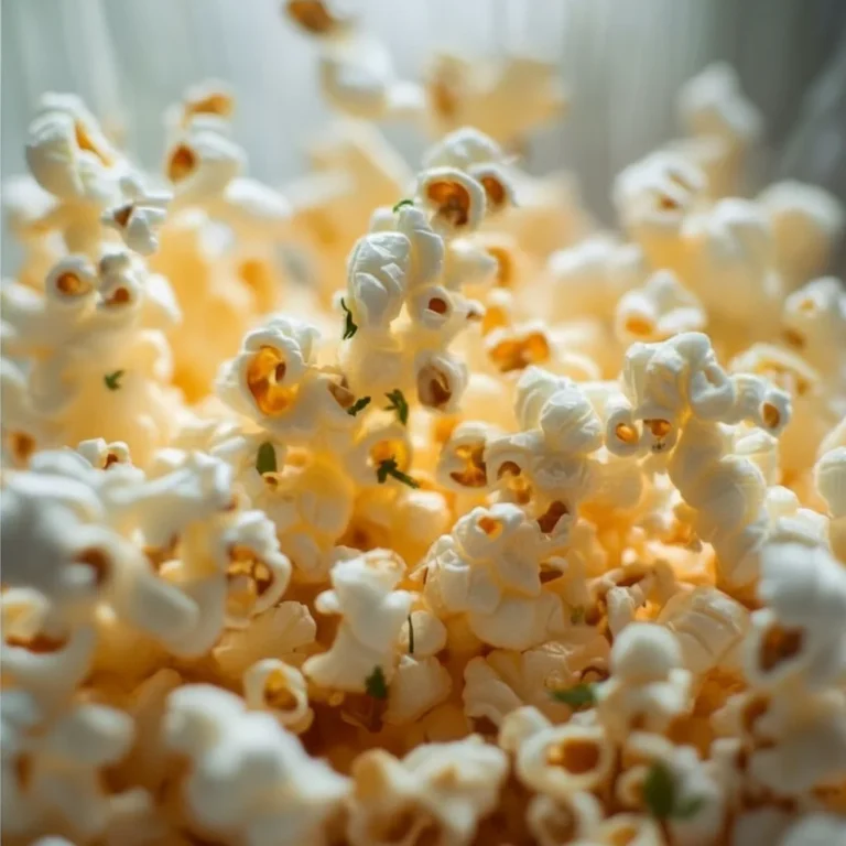 Savory Herb Butter Popcorn Snack