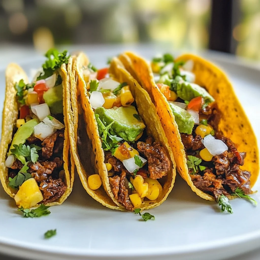Seasoned Beef Tacos Recipe Dinner