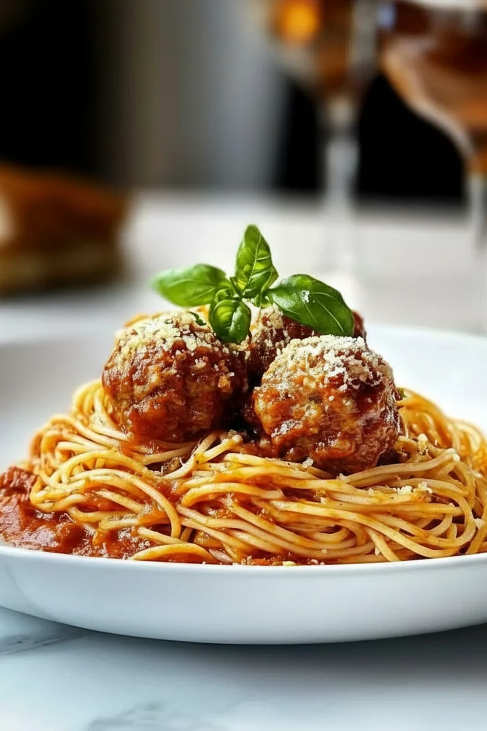 Spaghetti Halal Meatballs Recipe