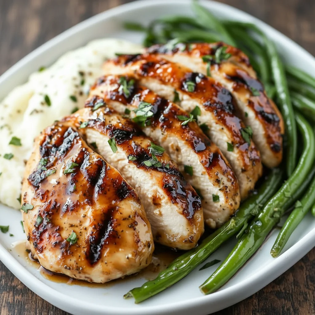 Balsamic Baked Chicken Breast