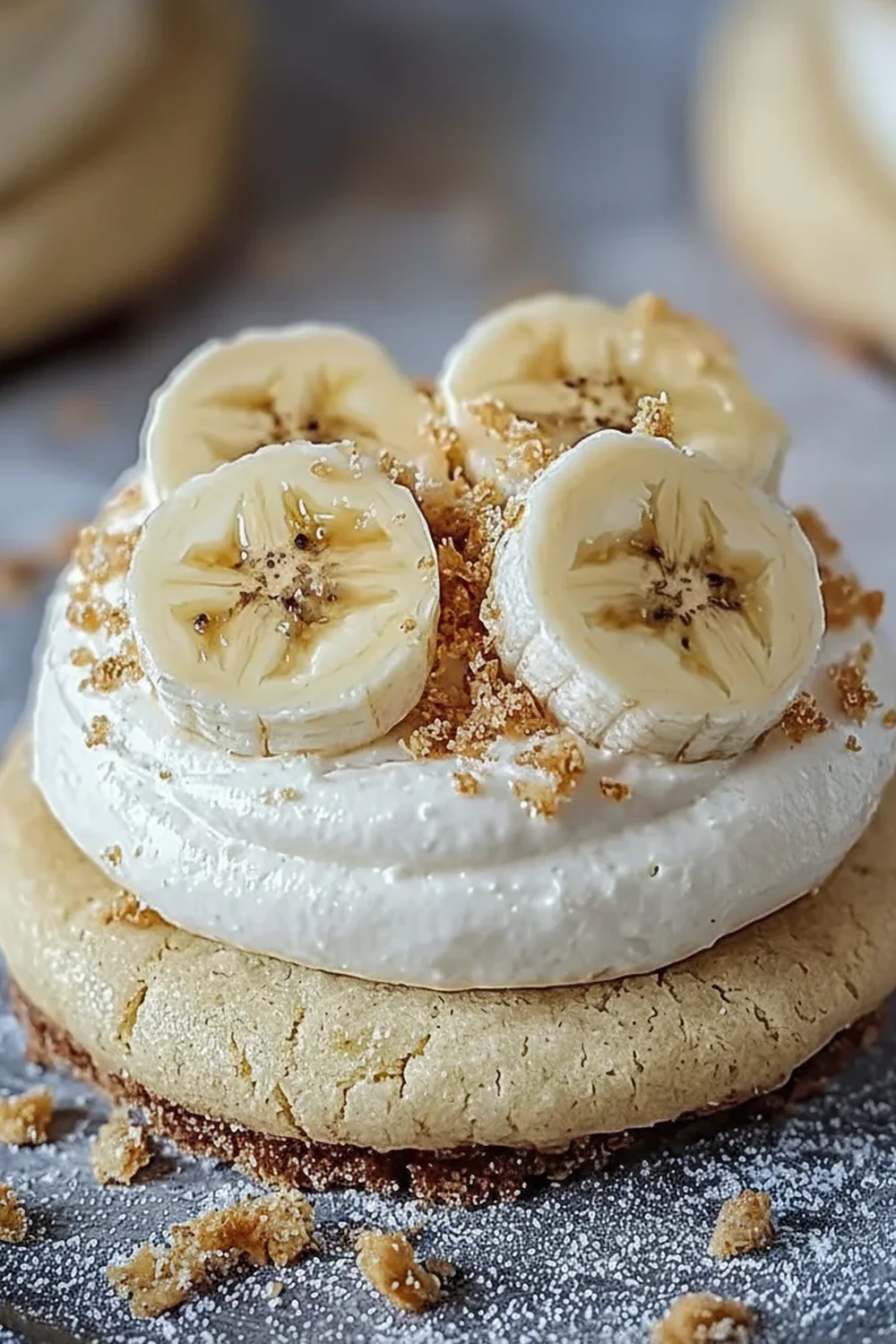 Banana Cream Pie Cookies