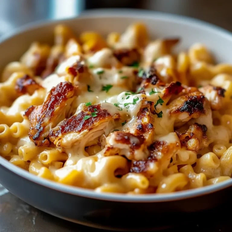 BBQ Chicken Mac Cheese