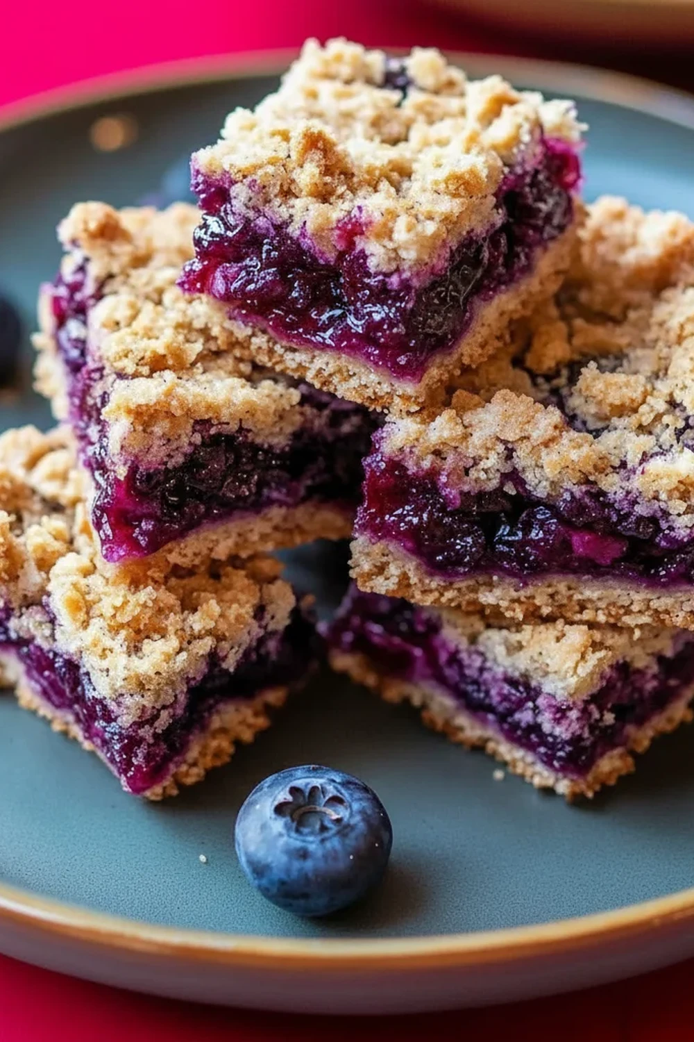 Blueberry Crumble Bars