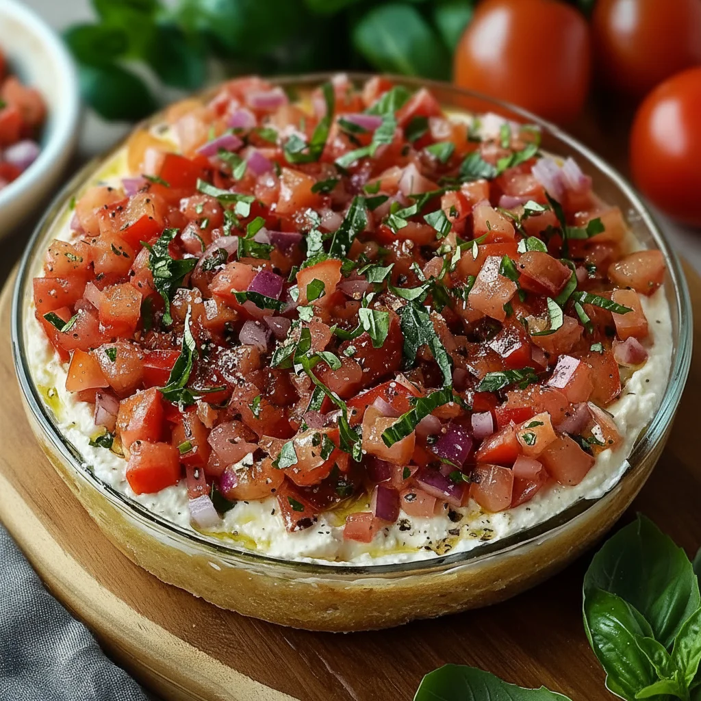 Bruschetta Dip Appetizer