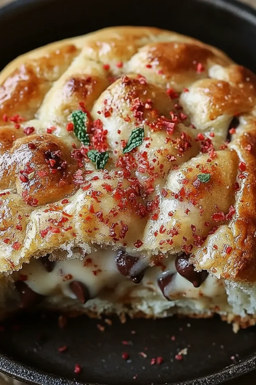 Chocolate Chip Skillet Cookie