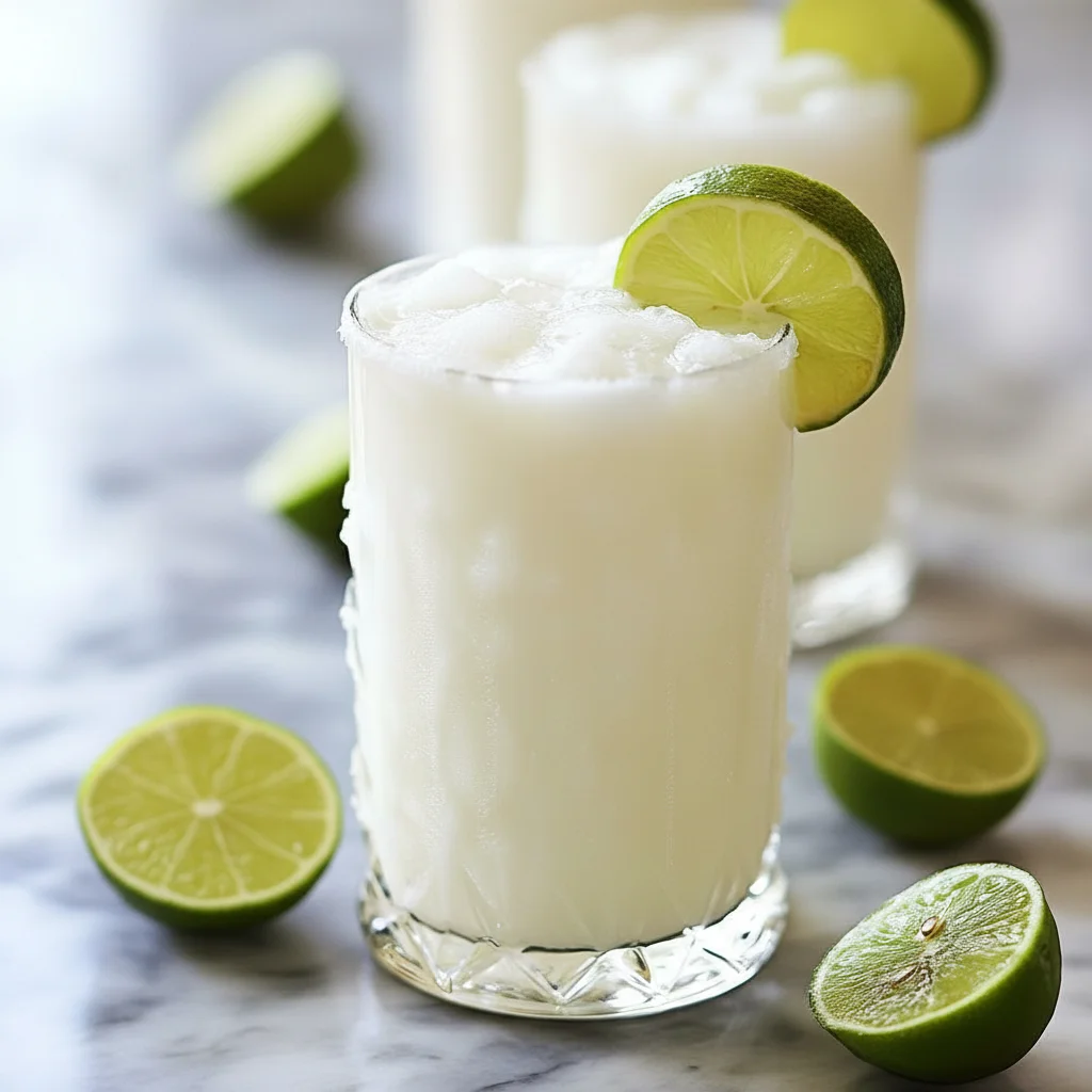 Coconut Milk Brazilian Lemonade