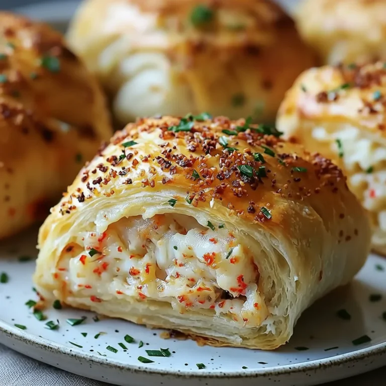 Crab Cheese Crescent Rolls