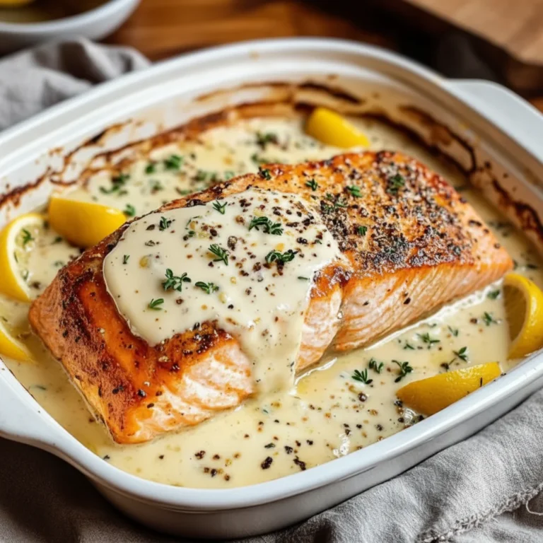 Creamy Baked Boursin Salmon