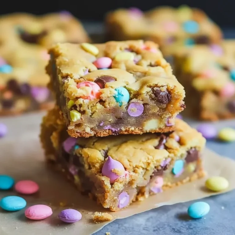 Easter Cake Mix Cookie Bars