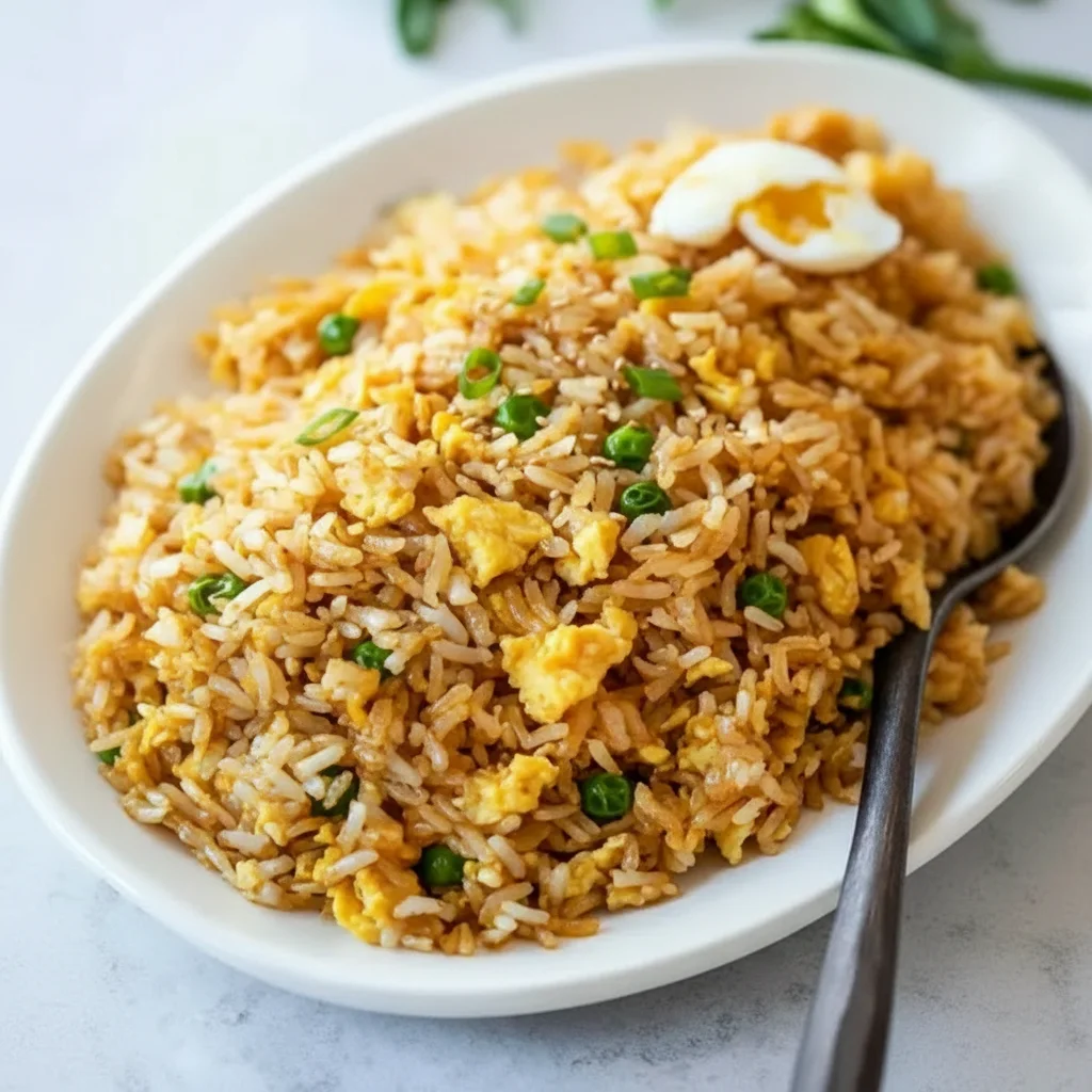 Easy 10 Minute Egg Fried Rice