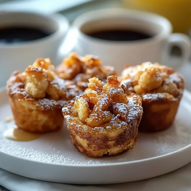 Easy French Toast Muffins