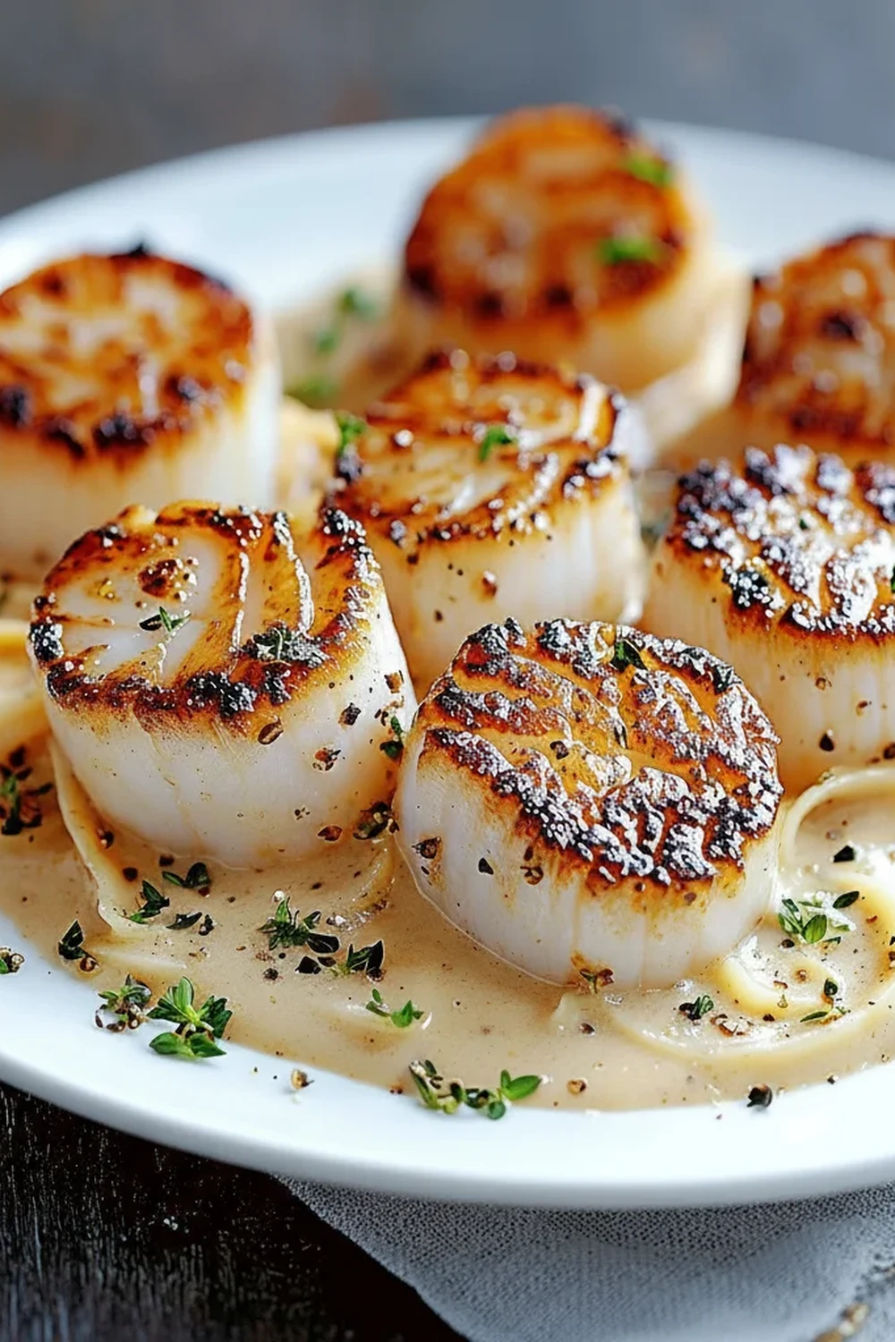 Easy Scallops Cream Sauce