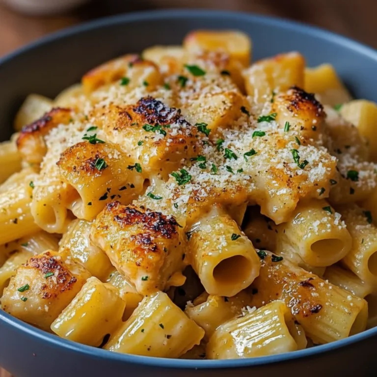 Garlic Butter Chicken Rigatoni