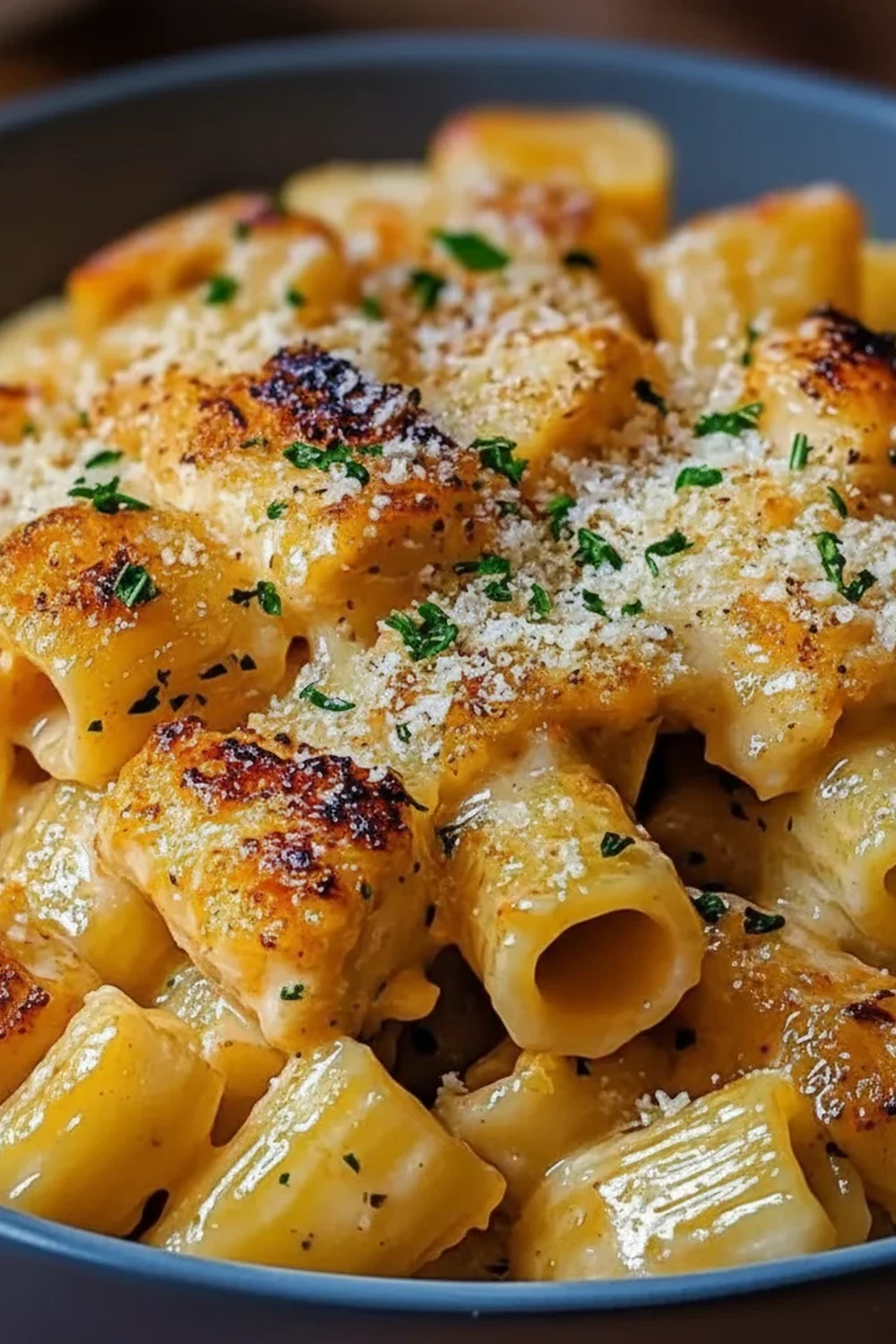 Garlic Butter Chicken Rigatoni