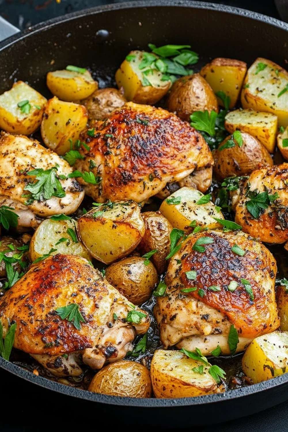 Garlic Butter Chicken Skillet