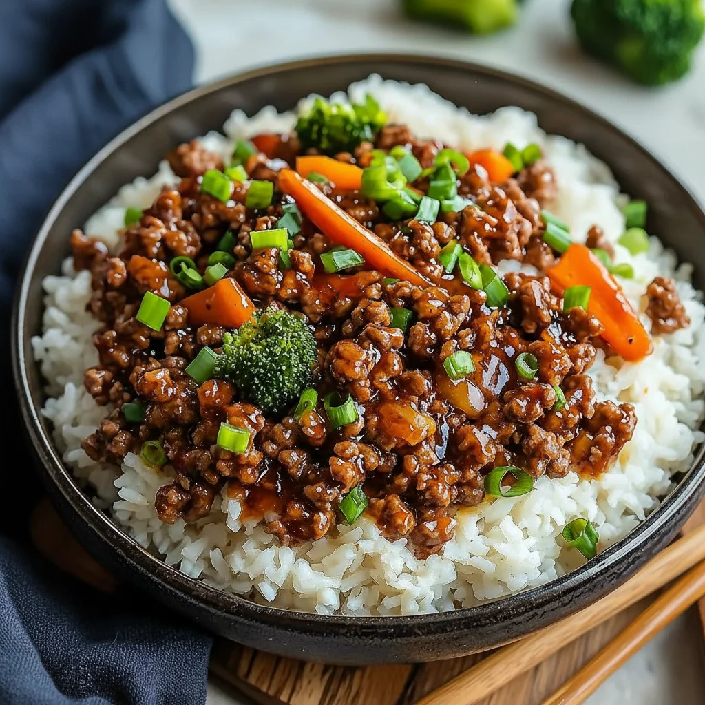 Ground Beef Teriyaki Meal Prep