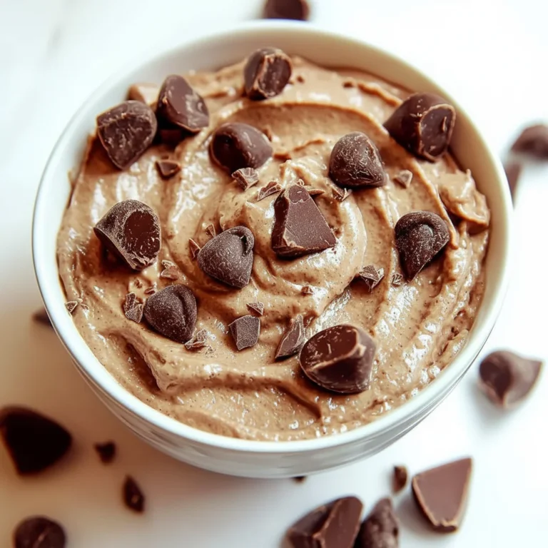 High Protein Chocolate Mousse