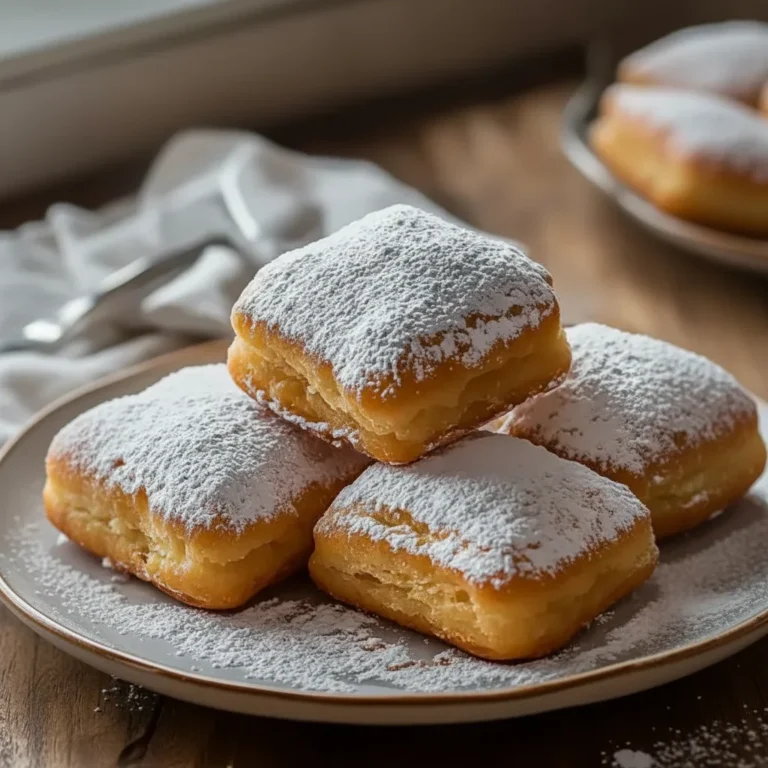 Homemade Vanilla French Beignets