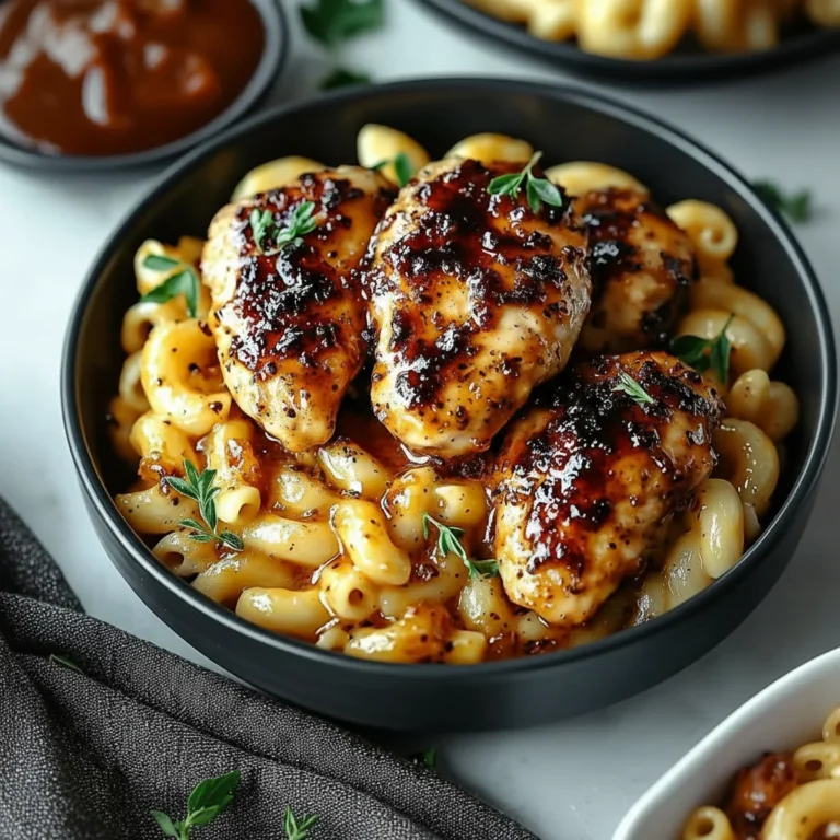 Honey Pepper Chicken Macaroni Cheese