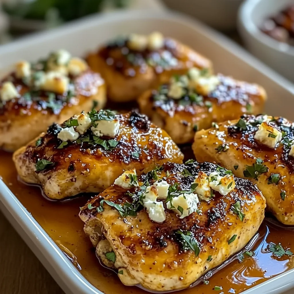Hot Honey Feta Chicken