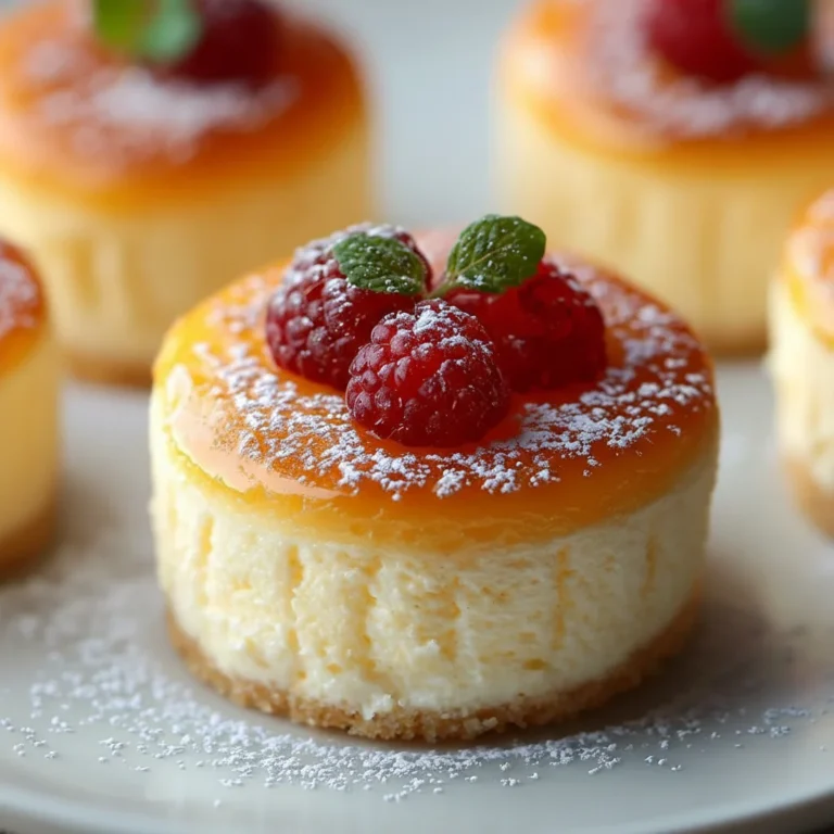 Japanese Mini Cheesecake
