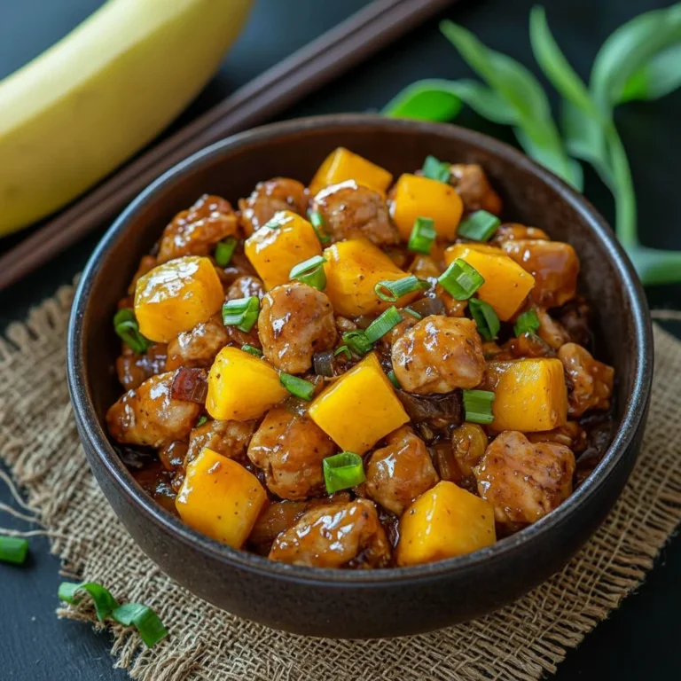 Mango Chicken Stir Fry