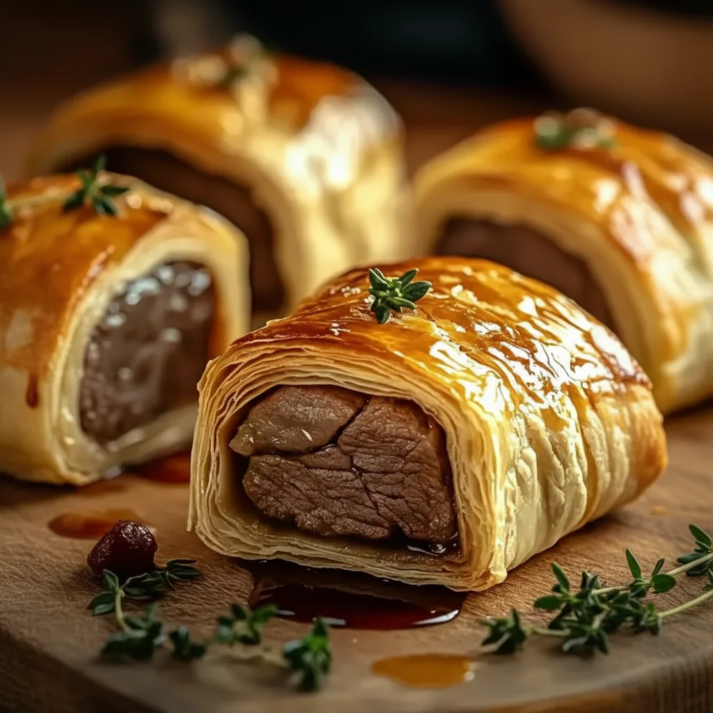 Mini Beef Wellingtons Appetizer