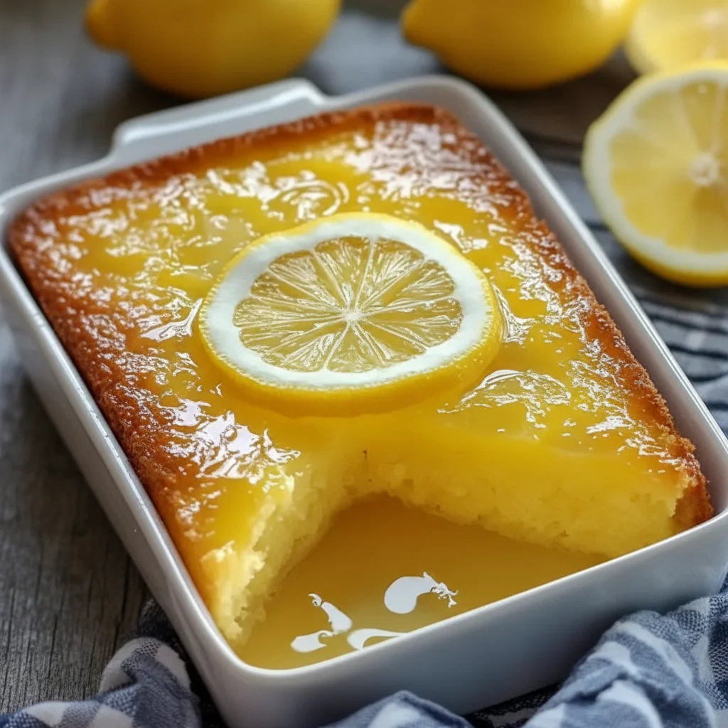 Moist Zesty Lemon Cake