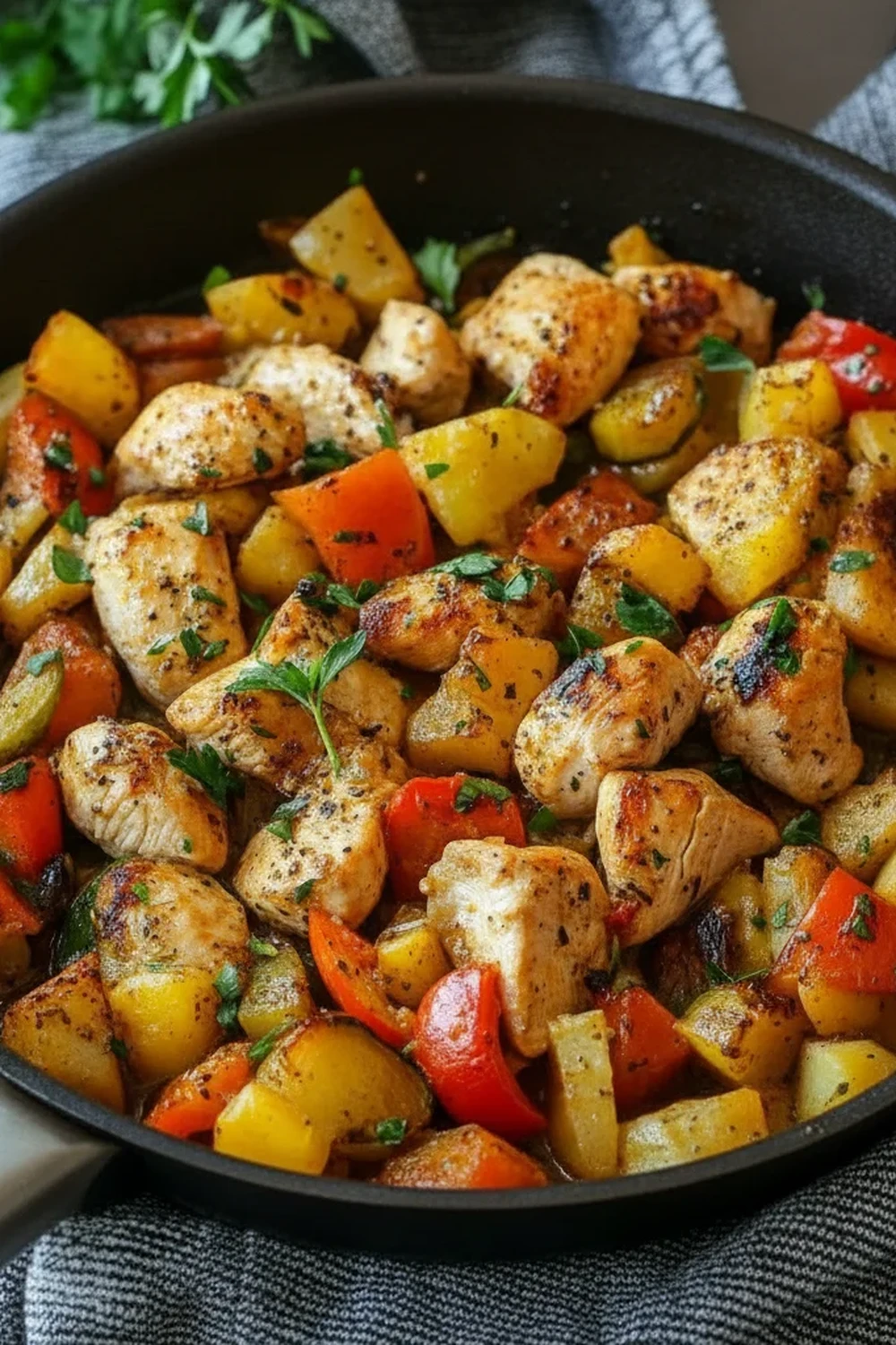One Pot Chicken Skillet