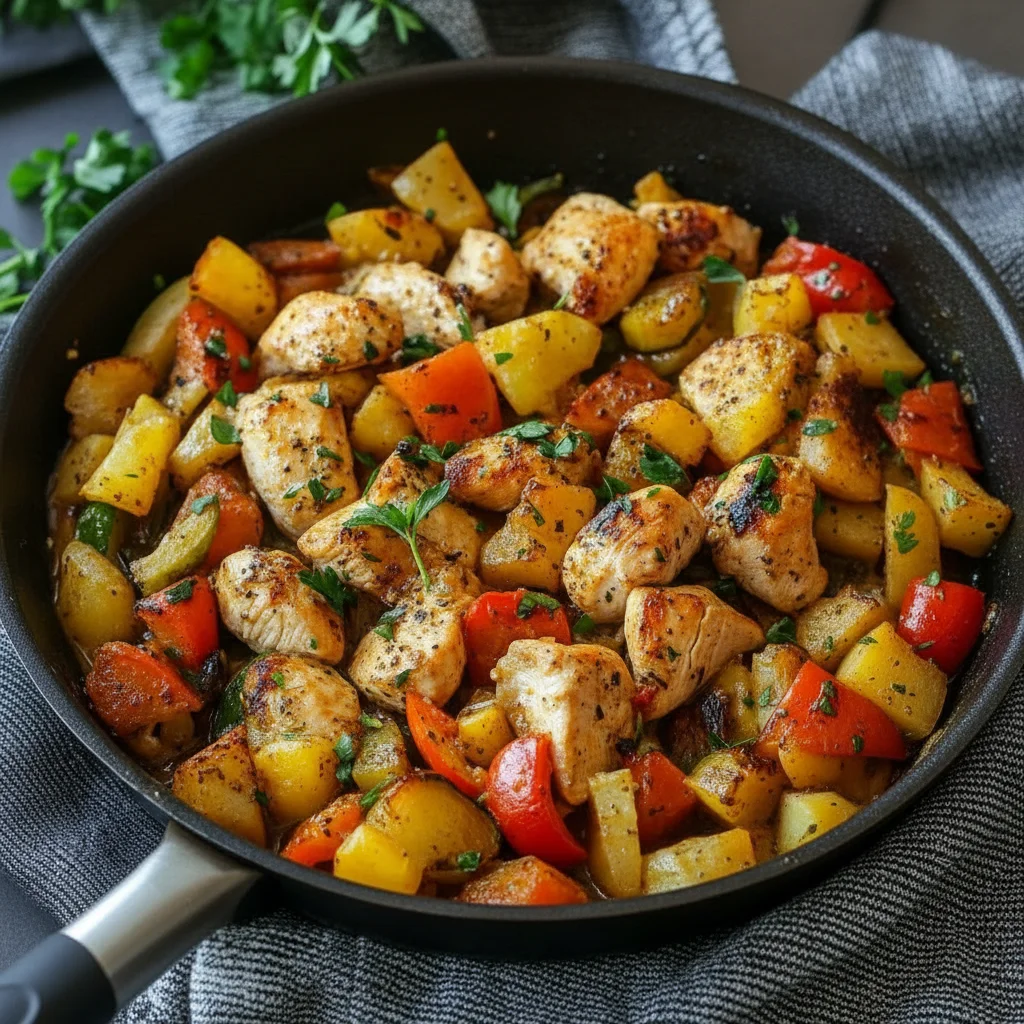 One Pot Chicken Skillet