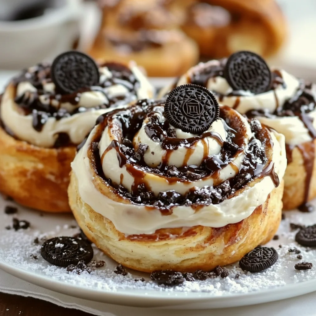 Oreo Cinnamon Rolls