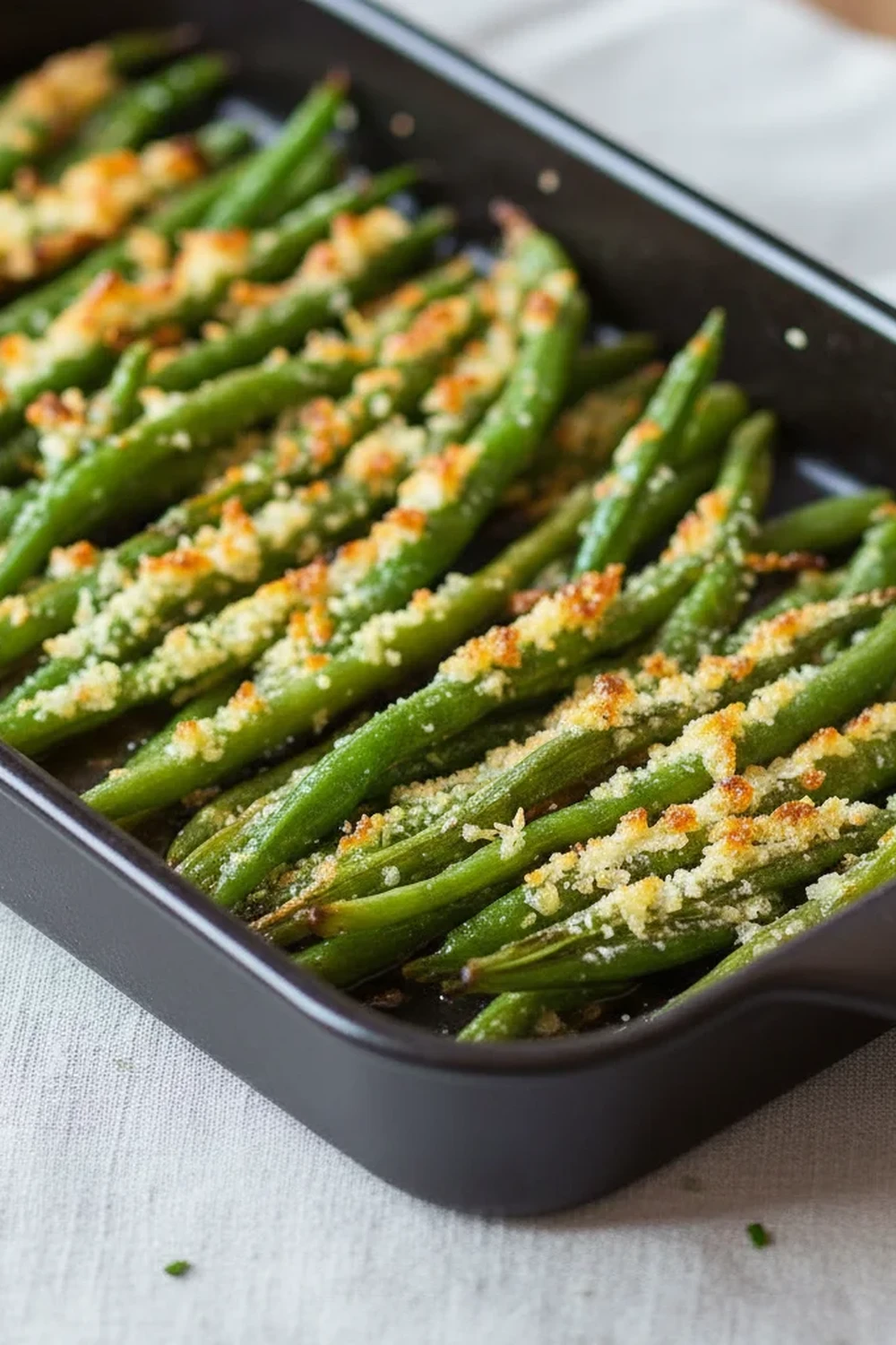 Roasted Parmesan Green Beans